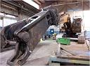 repair welding work on a large shear